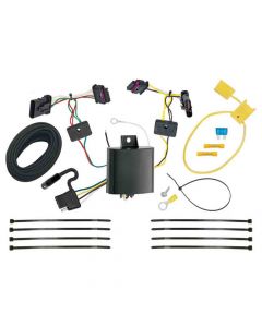T-One T-Connector Harness, 4-Way Flat, w/Circuit Protected ModuLite HD Module fits Select BMW 3 Series