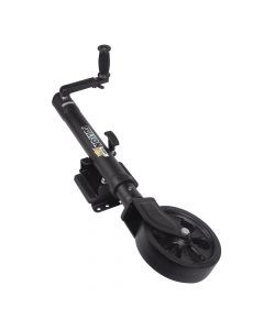 XLT Jack, 1,500 lbs., Swing Away, Bolt-On (Mounting Hardware Incl.), 12 Travel, Patent Pending TruTurn 360 Castering System