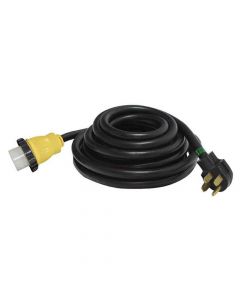 25 Foot Detachable RV Power Cord - 50-Amp 