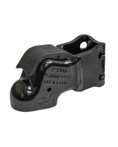 Demco 2 Inch Ball EZ-Latch Composite Handle, 3 Inch Channel Trailer Coupler - 10,000 lb. Capacity