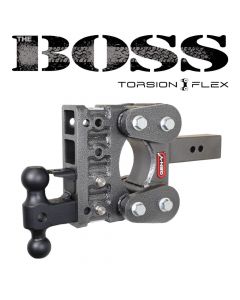 GEN-Y HITCH, THE BOSS, Adjustable Ball Mount, 2-1/2" Shank, 5" Drop, 16,000 lb. Capacity