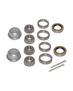 Pair Of Trailer Bearing Repair Kits For 3/4 Inch Straight Spindles