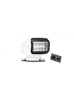 GOLIGHT- GT Series Remote L.E.D. Spotlight - White, Permanent Mount, Hardwire Dash Mount Remote