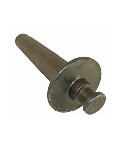 Gooseneck Trailer to Kingpin (Fifth Wheel Hitch) Round Tube Adapter
