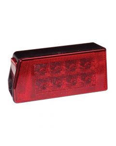 Rectangular LED Tail Light for "Under 80" Trailers - Left Side