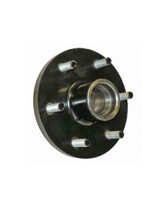 Trailer Hub - 6 on 5-1/2" Bolt Circle, 1750lb Capacity, for 1-3/8" to 1-1/16" Tapered Spindle
