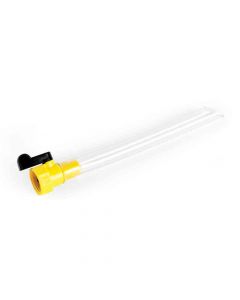 RV Water Tank Filler with Shutoff Valve