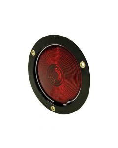 4 Inch Round Flush-Mount Red Tail Light