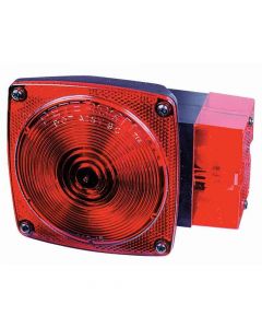 Square "Over 80" Wide Combination Tail Light - Right