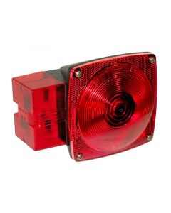 Square "Over 80" Wide Combination Tail Light- Left