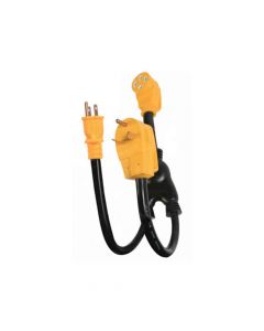 Camco 50 Amp Power Grip Power Maximizer RV Adapter