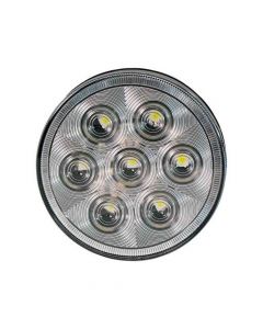 4 Inch Round Backup Light With 7 LEDs