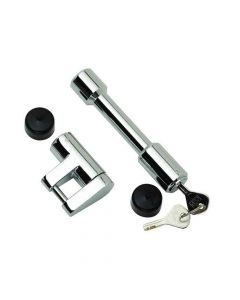 Bulldog Chrome Hitch Pin & Coupler Lock Combo
