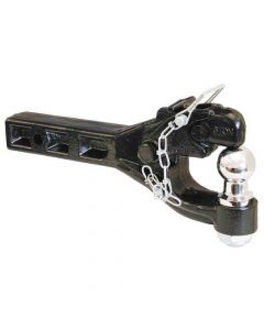 Buyers 6 Ton Combination Pintle Hitch with 50 Millimeter Ball - 12,000 lbs. Cap.