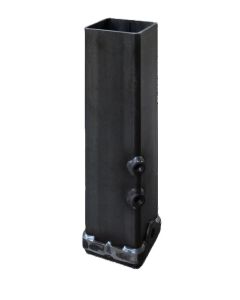 Demco 30K Square Gooseneck Coupler - Outer Only - Weldable Unfinished Surface