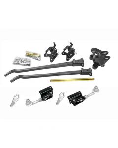 Pair of 5-Bolt On 4-1/2 Inch Hub Assembly - Includes (2) 1-1/16 Inch Straight Spindles & Bearings