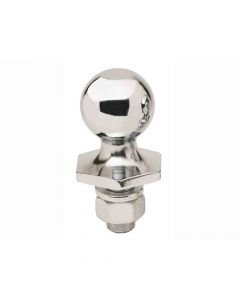 Reese Interlock Carbon Forged Trailer Hitch Ball, 2-5/16 in. Diameter, 7,500 lbs. Capacity, 1 in. Shank Dia, 2 in. Shank Length, Chrome