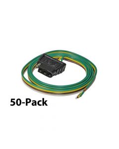 4-Flat Car End Connector - 50-Pack