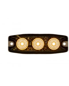 Amber Ultra Thin 3.5 inch LED Strobe Light