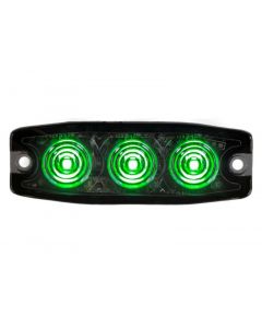 Green Ultra Thin 3.5 Inch LED Strobe Light