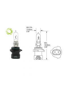 9005XSLL Long-Life Headlight Bulb - Application Specific