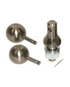 Convert-A-Ball Stainless Steel 2-Ball Set - 1-7/8 and 2 Inch Balls