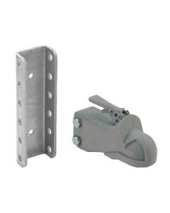 2 Inch Adjustable Cast Coupler with Channel and Hardware