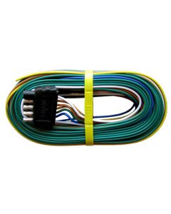 25 ft. 5-Way Trailer Light Harness, 30 Inch Ground, 5 ft. Blue Wire
