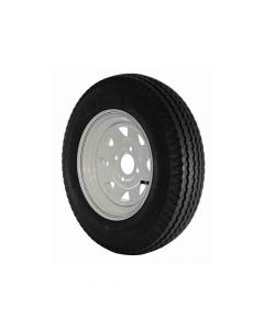 12 inch Trailer Tire and Spoked Wheel Assembly