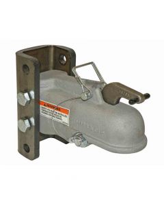 Buyers Adjustable 2 Inch Coupler with  3-Position Channel Assembly - 10,000 lbs. Tow Capacity