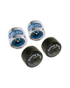 Bearing Buddy Chrome Bearing Protectors with Auto Check With Bras - Pair - 1.980" Diameter