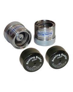 Bearing Buddy Stainless Steel Bearing Protectors with Bras - Pair - 2.441" Diameter
