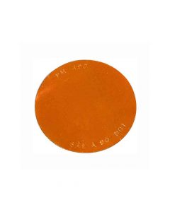 Quick Mount Amber Round Reflector