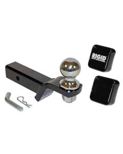 Rigid Hitch Class III 2" Ball Mount Kit Loaded with 2-5/16" Ball - 3/4" Rise