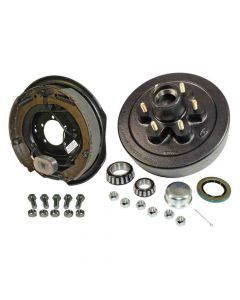 6-Bolt on 5-1/2 Inch Bolt Circle - 12 Inch Hub/Drum With Electric Brake Assembly - Drivers Side