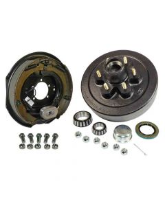 6-Bolt on 5-1/2 Inch Bolt Circle - 12 Inch Hub/Drum With Electric Brake Assembly - Passenger Side