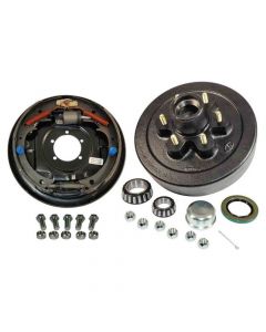 6-Bolt on 5-1/2 Inch Bolt Circle - 12 Inch Hub/Drum With Hydraulic Brake Assembly - Passenger Side