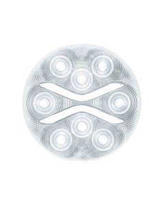 Light Guide 4 Inch Round LED Sealed Back-Up Light
