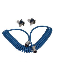 4-Way Round Coiled Cable