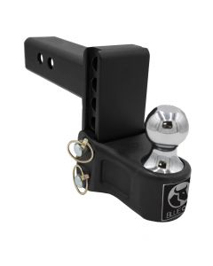 Blue Ox (BXH10141) Adjustable Ball Mount 2" receiver 4" Drop/Rise, 10K