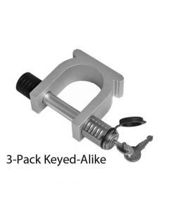 Deadbolt Fifth Wheel Kingpin Lock - 3-Pack Keyed-Alike