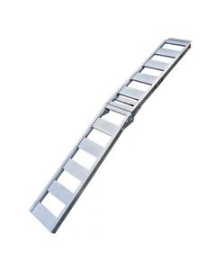 Loading Ramp - Center Folding Mild Arched Aluminum - Single