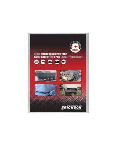 12 ft. x 18 ft. Heavy Grade Silver Poly Tarp