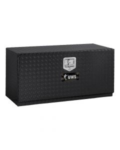 UWS (EC40092) Gloss Black Aluminum 36" Single-Door Underbody Tool Box (Heavy Packaging)