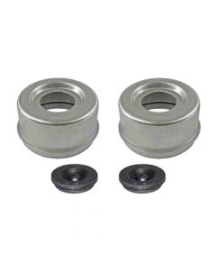 E-Z Lube Grease Caps with Rubber Plugs Pair