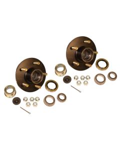 HUB ASSEMBLY-5-BOLT/STUDDED - EZ - PAIR
