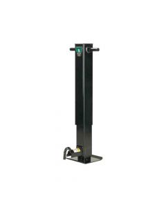 Bulldog Heavy Duty Square Trailer Jack, 12,000 lbs. Support Capacity, Side Wind, 12-1/2 in. Travel, No Handle