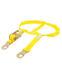 Over-The-Wheel Tie-Down Dollie Strap with Ratchet