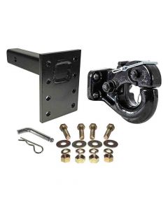 6 Ton Pintle Hook, Mounting Plate and Hardware fits 2 Inch Receivers