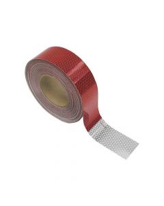 Conspicuity Reflective Red and White Tape